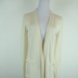 Calvin Klein Collection cashmere cardigan coat S made in Italy